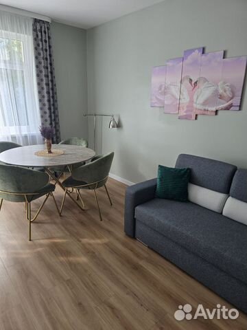 

1-к. квартира, 55 м², 2 кровати