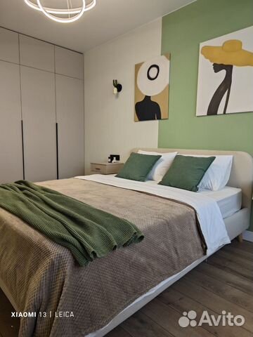 

1-к. квартира, 45,7 м², 2 кровати