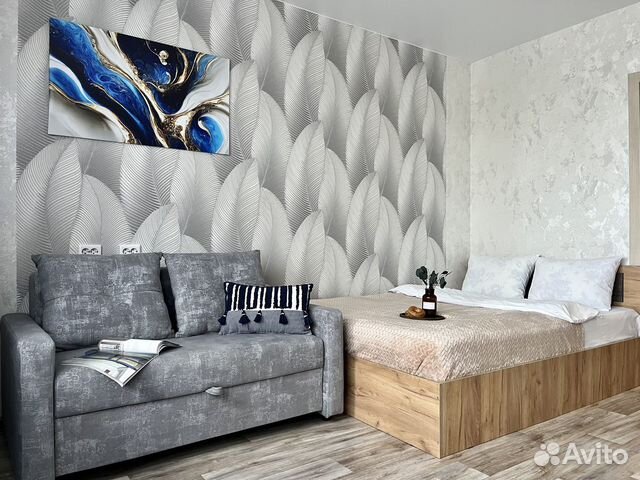 

Квартира-студия, 27 м², 2 кровати