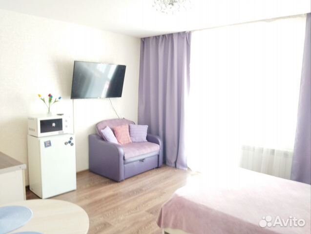 

Квартира-студия, 25 м², 2 кровати