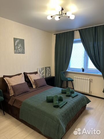 

1-к. квартира, 30 м², 2 кровати