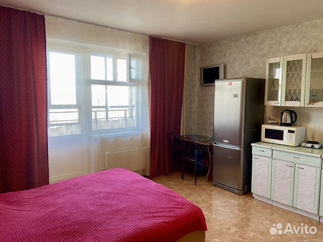 

Квартира-студия, 28 м², 1 кровать