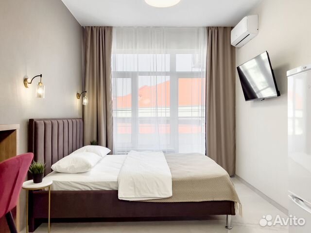 

Квартира-студия, 30 м², 1 кровать