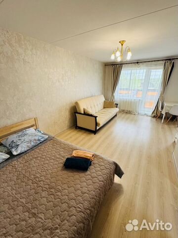 

Квартира-студия, 35 м², 2 кровати