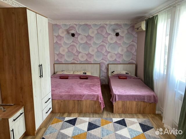 

1-к. квартира, 45 м², 3 кровати