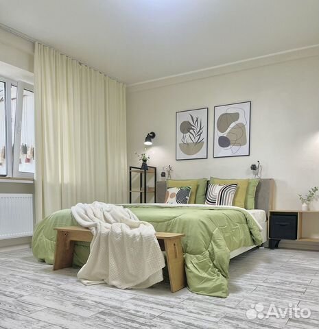 

Квартира-студия, 37 м², 2 кровати