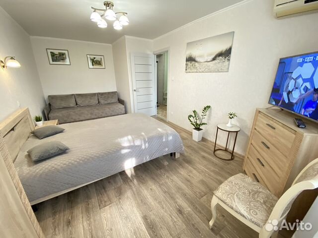 

1-к. квартира, 32 м², 2 кровати