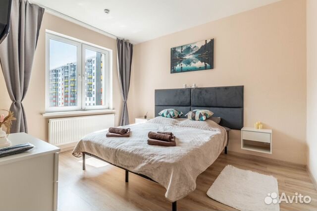 

1-к. квартира, 32,6 м², 2 кровати