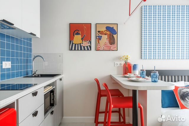 

Квартира-студия, 22 м², 1 кровать