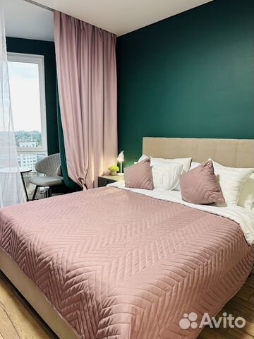 

1-к. квартира, 43 м², 2 кровати