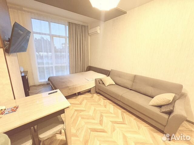 

Квартира-студия, 25 м², 2 кровати