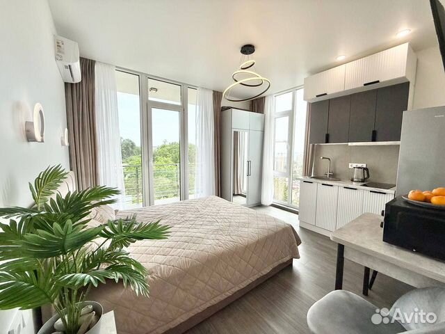 

Квартира-студия, 28 м², 1 кровать