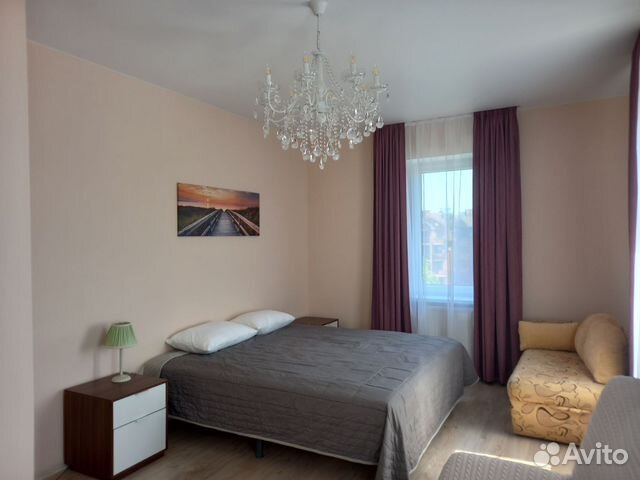 

1-к. квартира, 38 м², 2 кровати