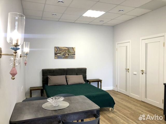 

Квартира-студия, 45 м², 2 кровати