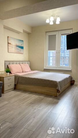 

Квартира-студия, 28 м², 2 кровати