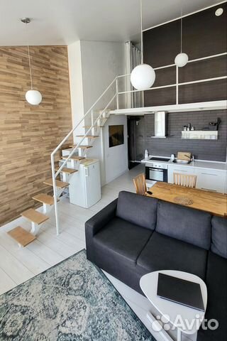 

Квартира-студия, 38 м², 2 кровати