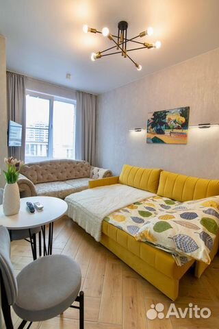 

Квартира-студия, 19 м², 2 кровати