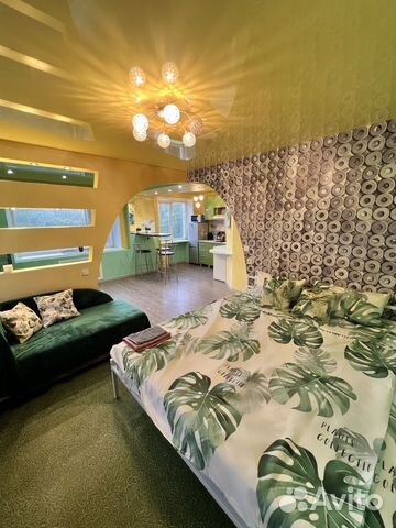 

Квартира-студия, 35 м², 3 кровати