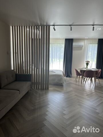 

Квартира-студия, 37 м², 2 кровати