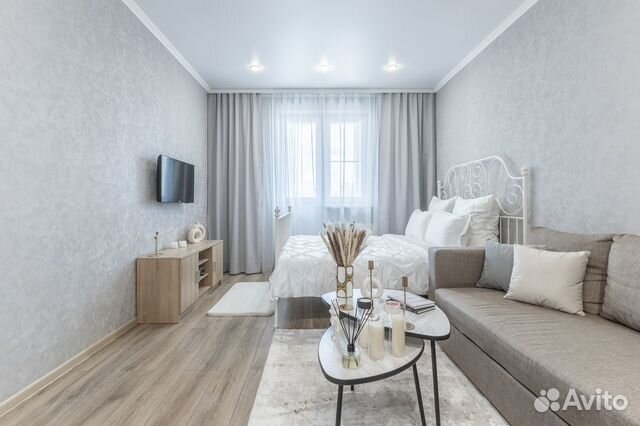 

1-к. квартира, 47 м², 2 кровати
