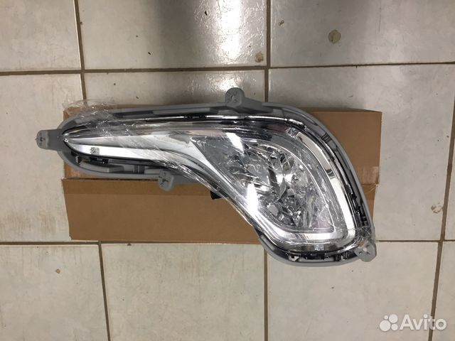 Туманка Hyundai Solaris