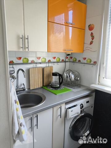 

2-к. квартира, 44 м², 2 кровати