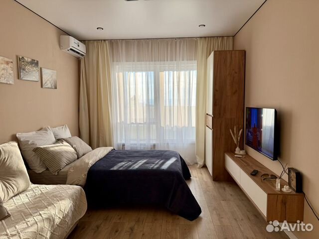

1-к. квартира, 40 м², 2 кровати