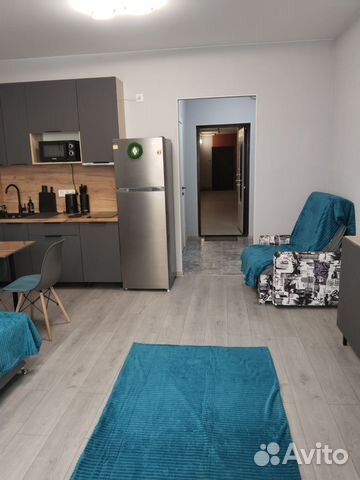 

Квартира-студия, 28 м², 2 кровати