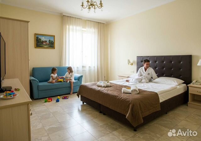 

Квартира-студия, 30 м², 2 кровати