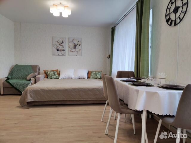 

Квартира-студия, 36,1 м², 2 кровати