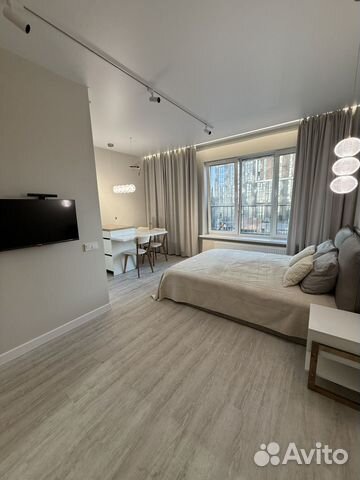 

Квартира-студия, 27 м², 1 кровать