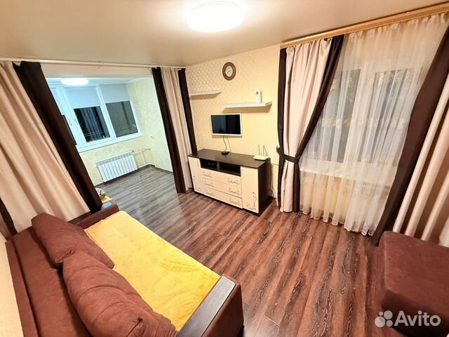 

1-к. квартира, 32 м², 3 кровати