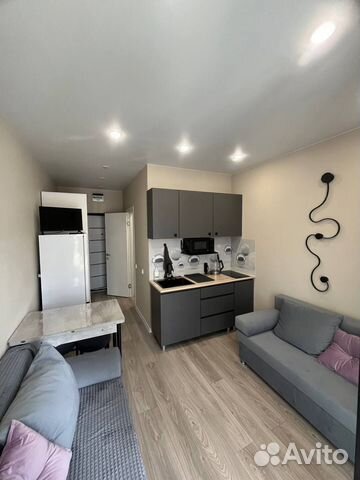 

Квартира-студия, 18 м², 2 кровати