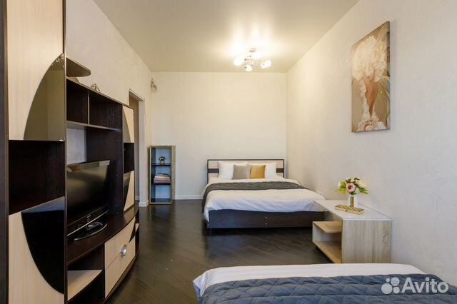 

1-к. квартира, 35 м², 2 кровати