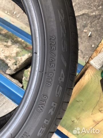 225 45 18 Pirelli Cinturato p7 Runflat 4шт 225 45 18 Pirelli Cinturato p7 Runflat 4шт