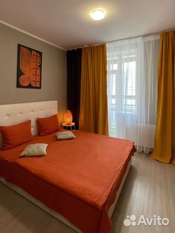 

1-к. квартира, 38 м², 2 кровати