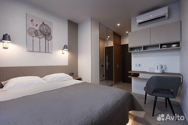 

Квартира-студия, 15 м², 1 кровать