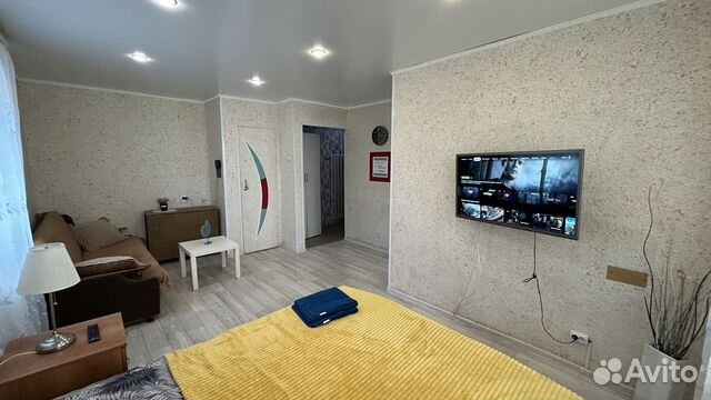 

1-к. квартира, 42 м², 2 кровати