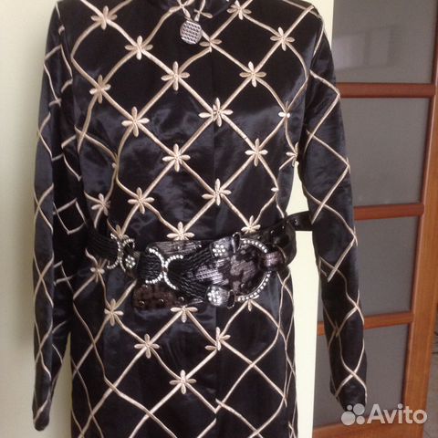 Плащ, новый, черный Плащ, новый, черный