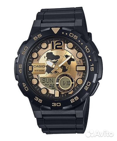 Новые Японские часы Casio Illuminator AEQ-100BW-9A Новые Японские часы Casio Illuminator AEQ-100BW-9A