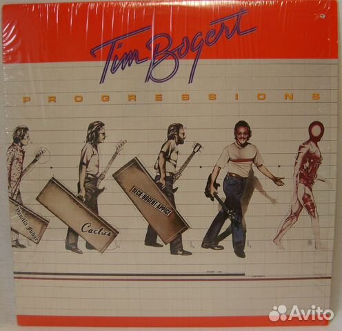 Tim Bogert - Progressions, EX/NM, USA, 1981г