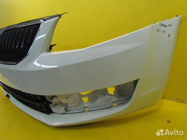 Бампер передний Skoda Octavia A7 2013-2017
