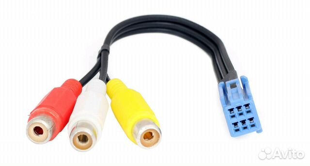AVin-2000 кабель аудио/видео входа Toyota 2000г+