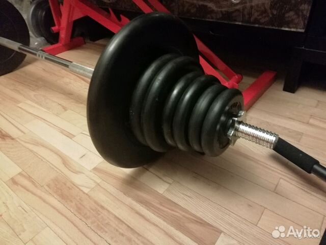 Штанга с гантелями 88кг Штанга с гантелями 88кг