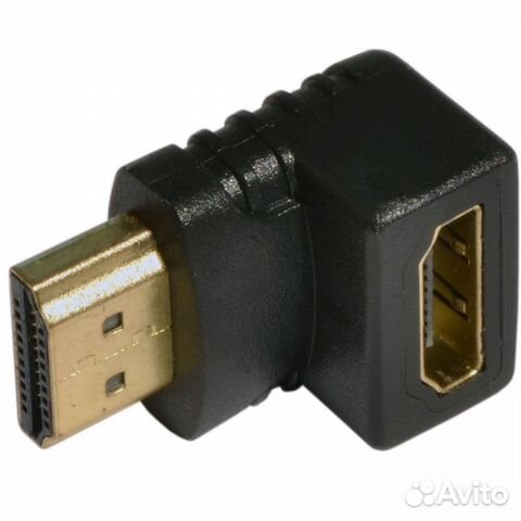 Адаптер (Переходник) hdmi-M на hdmi-F (угловой)