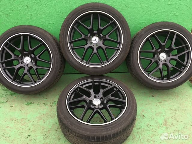 Комплект колес на Mercedes GLE GL GLS ML R21 6,3 Комплект колес на Mercedes GLE GL GLS ML R21 6,3