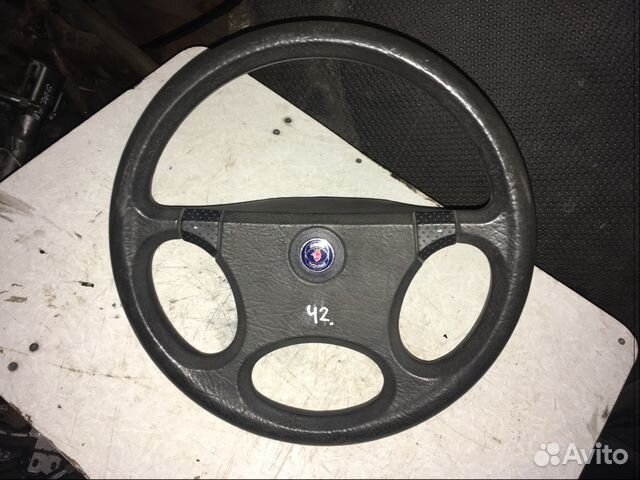 Руль saab 9000 CS Сааб 9000 сиэс 4 спицы