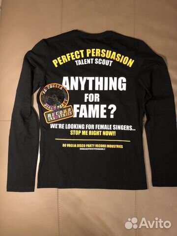 Футболка Perfect Persuasion, оригинал, Италия Футболка Perfect Persuasion, оригинал, Италия