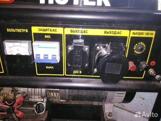 Генератор бензиновый huter DY8000-LX3