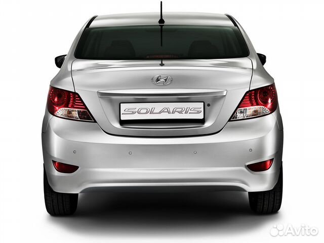 Бампер задний Hyundai Solaris Солярис 11-14, седан Бампер задний Hyundai Solaris Солярис 11-14, седан